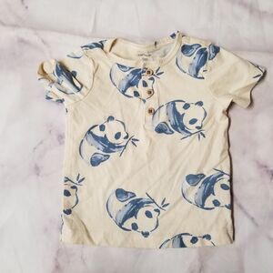 Carter's Panda Short Sleeve Tee 9M